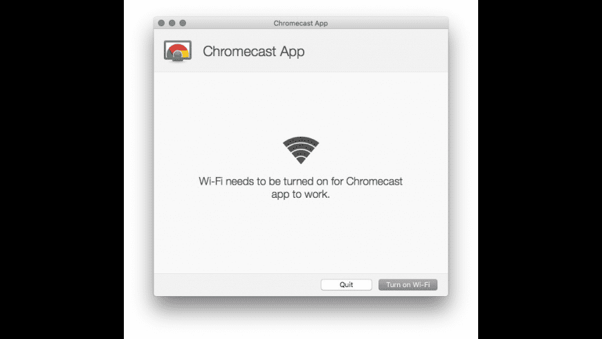 google chromecaast app for mac