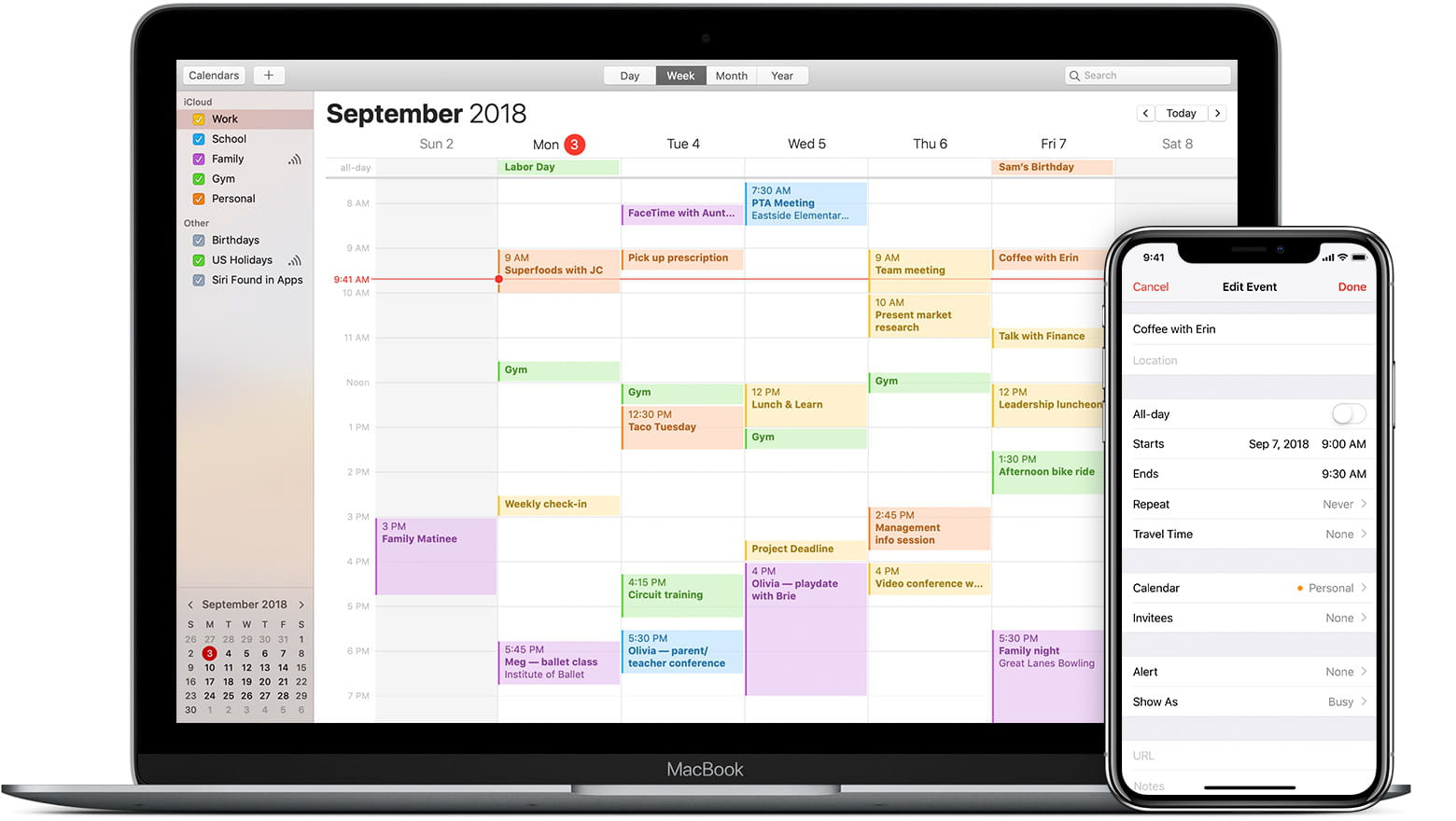 free calendar for mac
